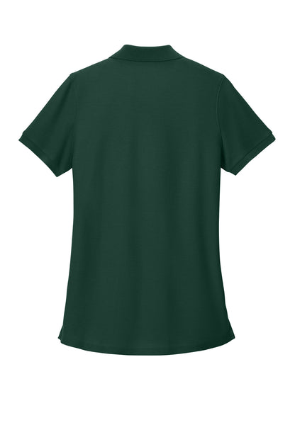 Custom Embroidered Port Authority Polos in Dark Green
