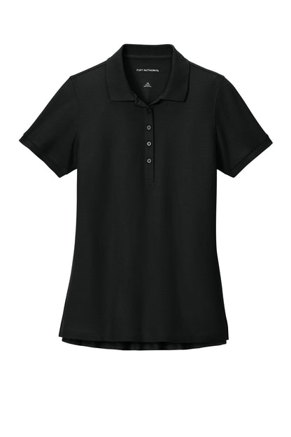 Custom Embroidered Port Authority Polos in Deep Black