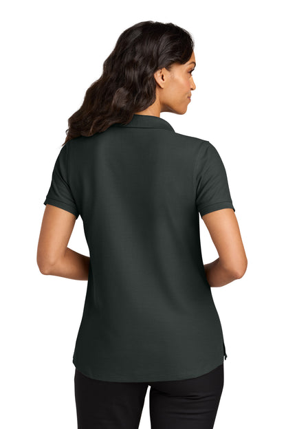 Custom Embroidered Port Authority Polos in Grey Smoke