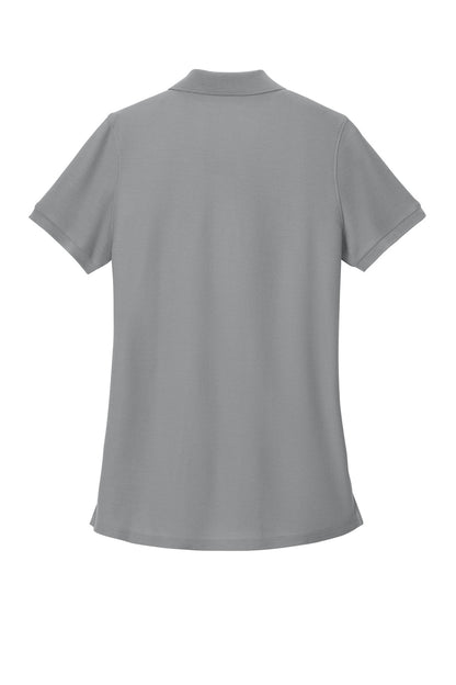 Custom Embroidered Port Authority Polos in Gusty Grey