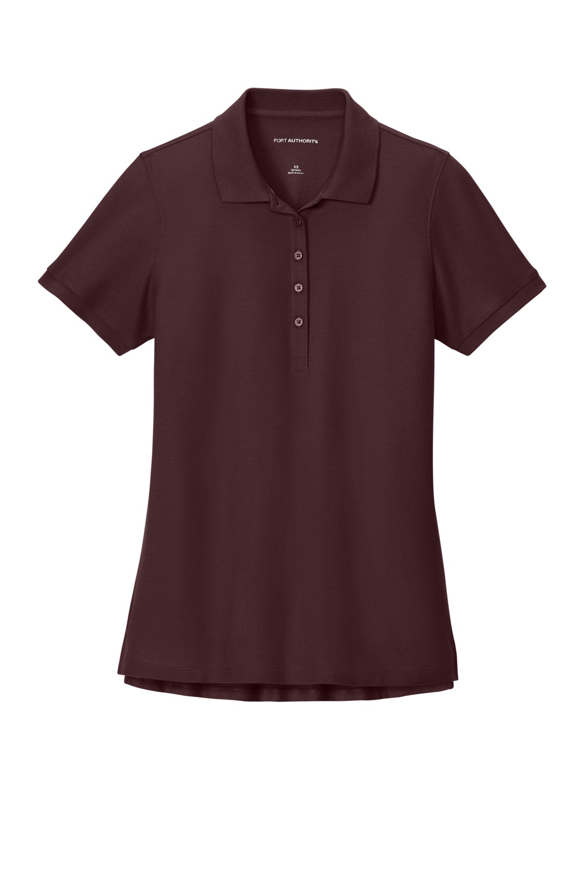 Custom Embroidered Port Authority Polos in Maroon