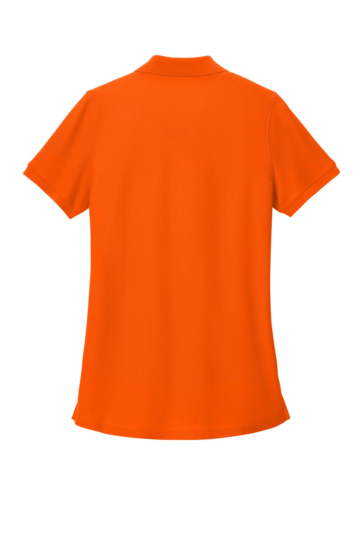 Custom Embroidered Port Authority Polos in Neon Orange