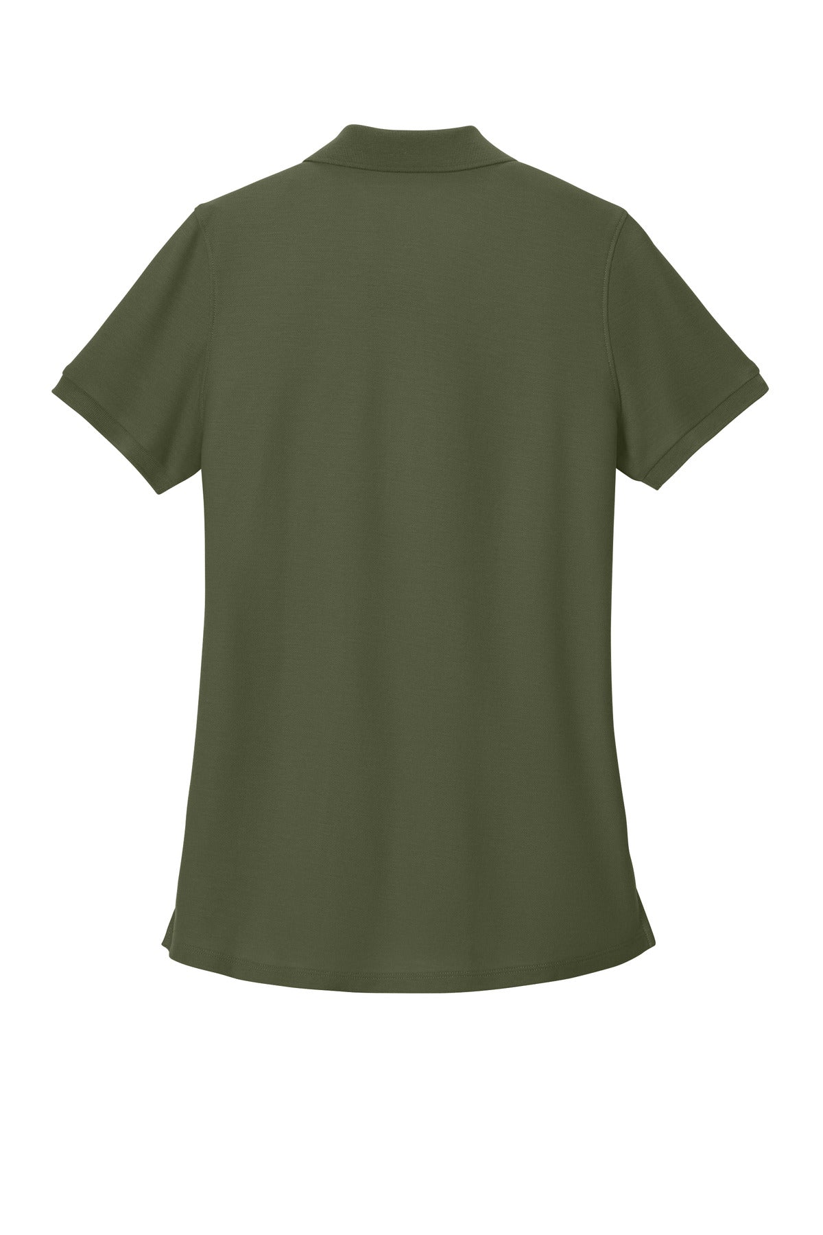 Custom Embroidered Port Authority Polos in Olive Drab Green