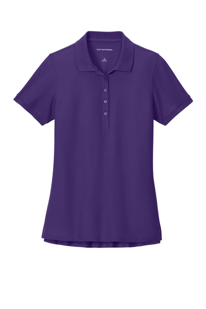 Custom Embroidered Port Authority Polos in Prism Purple
