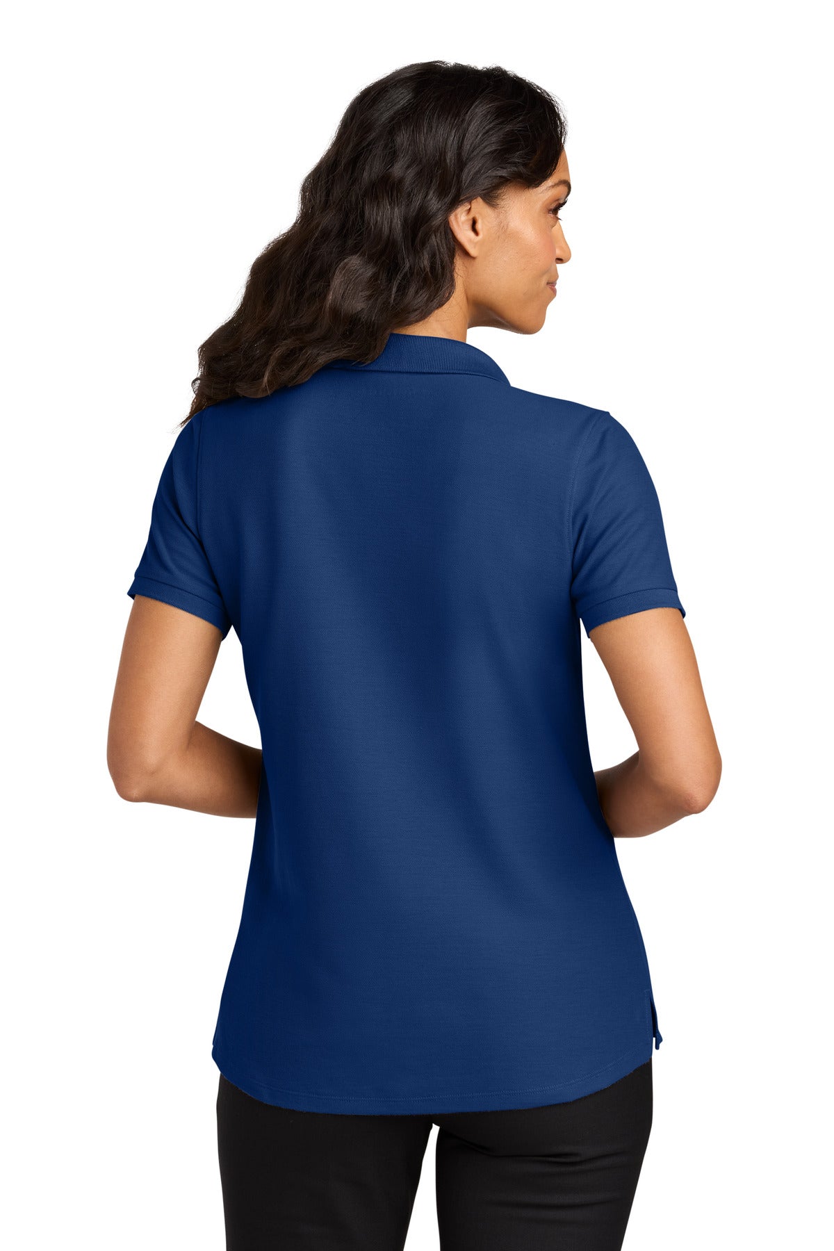 Custom Embroidered Port Authority Polos in Royal