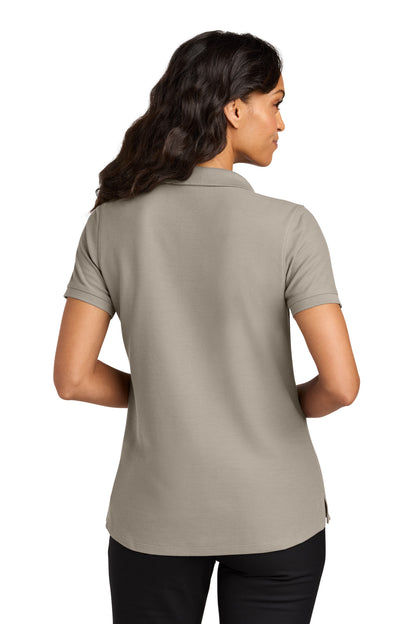 Custom Embroidered Port Authority Polos in Sahara