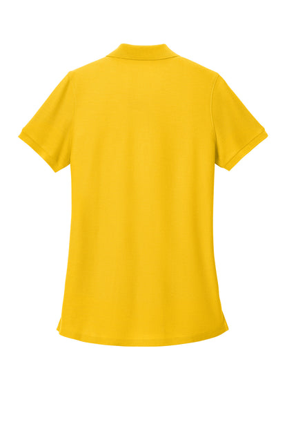 Custom Embroidered Port Authority Polos in Sunflower Yellow