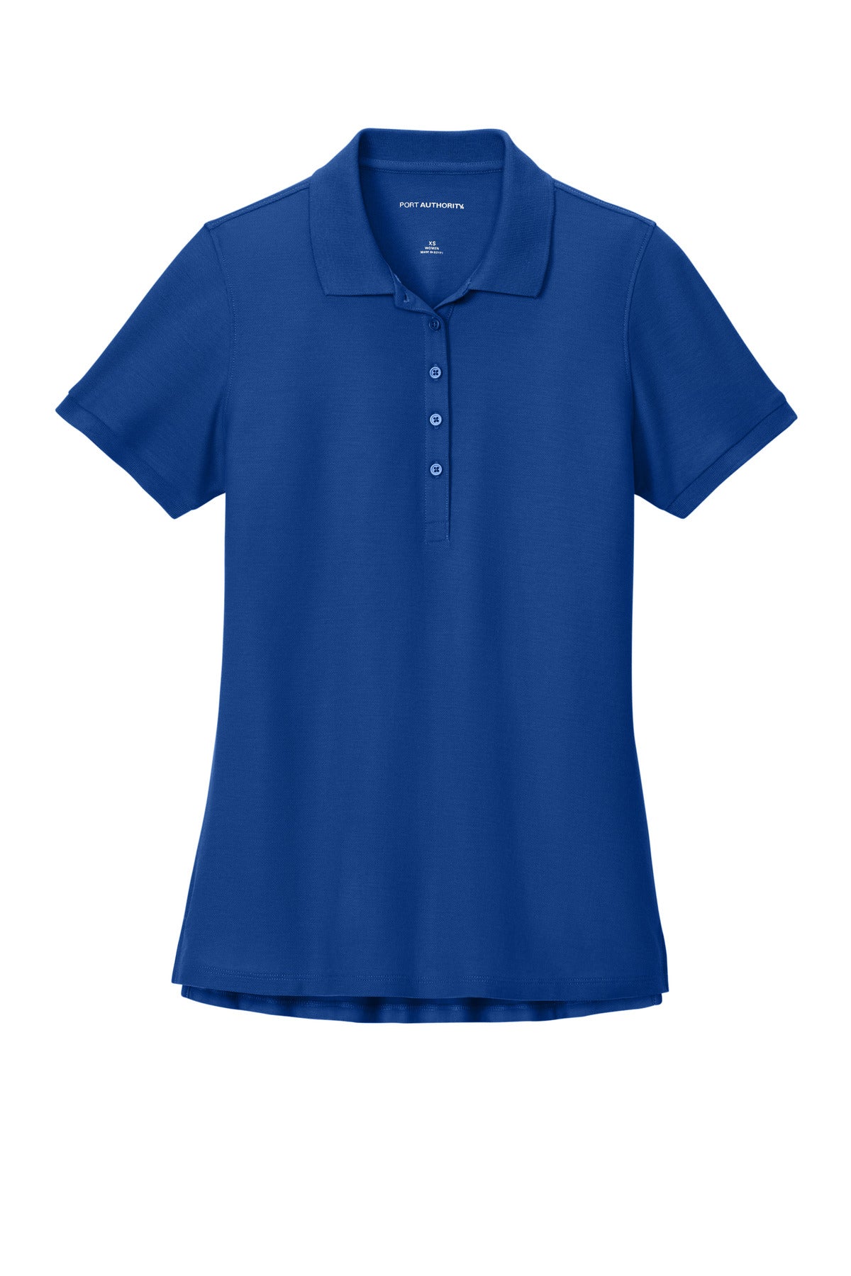 Custom Embroidered Port Authority Polos in True Royal
