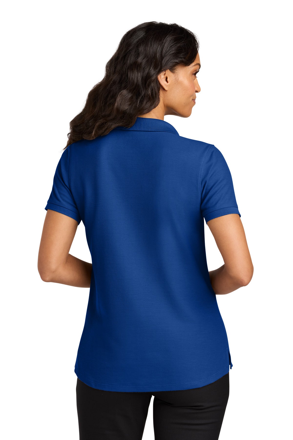 Custom Embroidered Port Authority Polos in True Royal