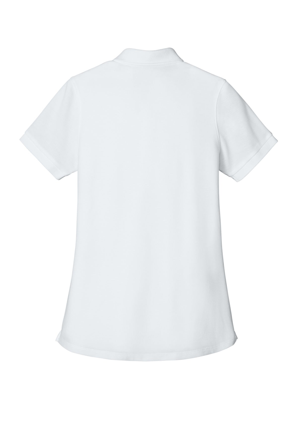 Custom Embroidered Port Authority Polos in White