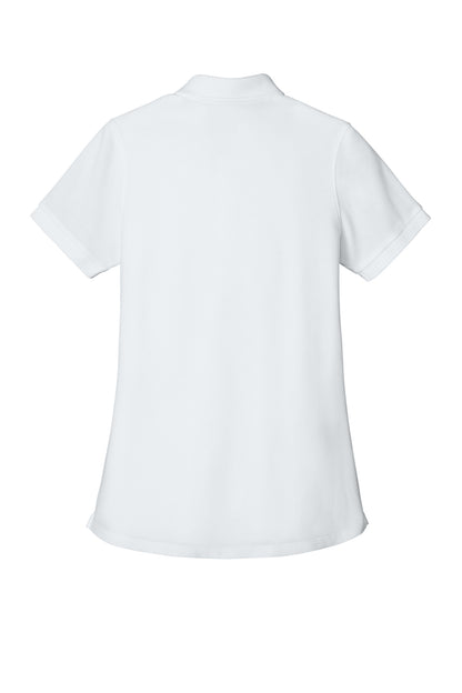 Custom Embroidered Port Authority Polos in White