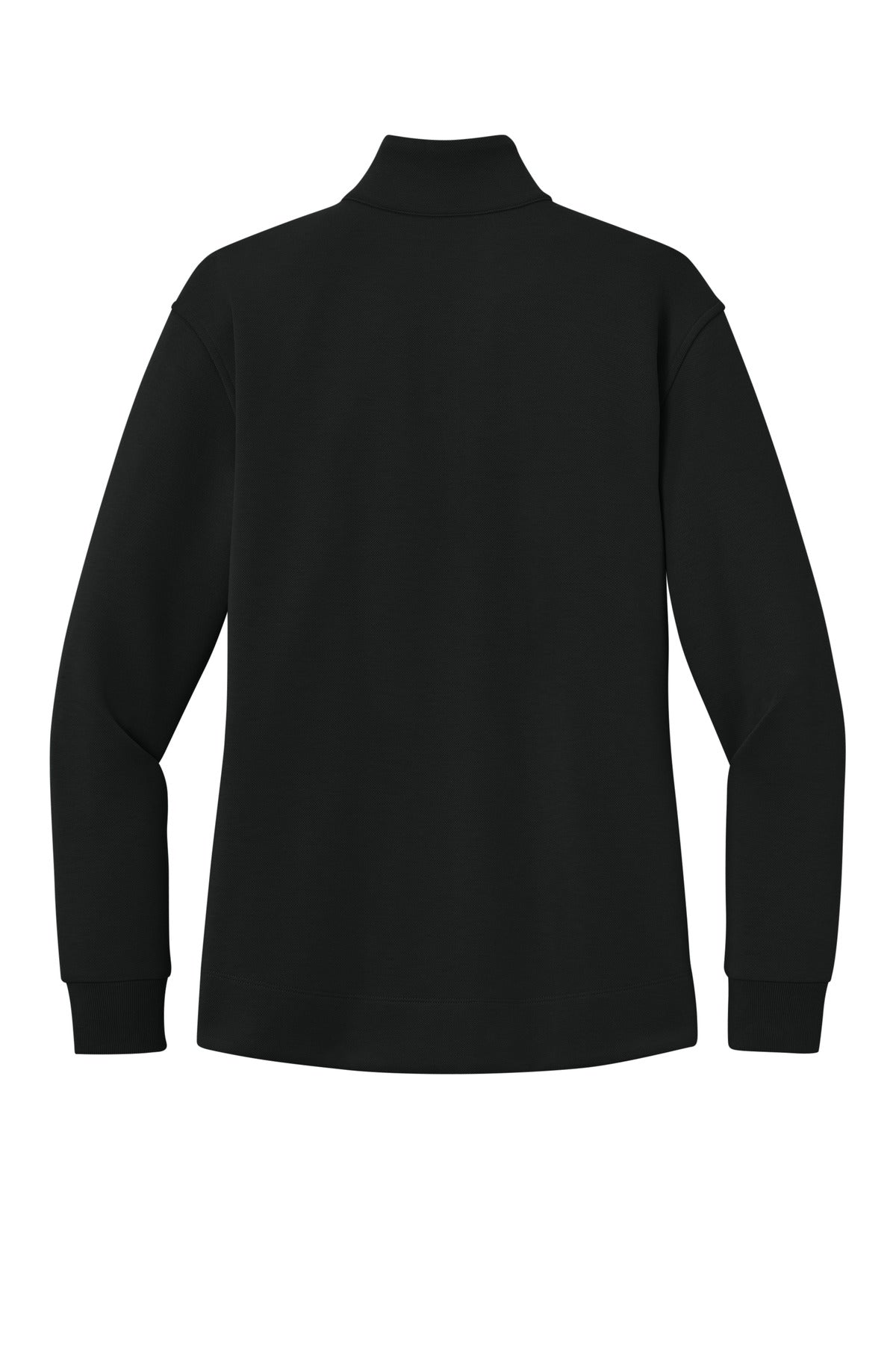 Custom Embroidered Port Authority Sweatshirts in Deep Black