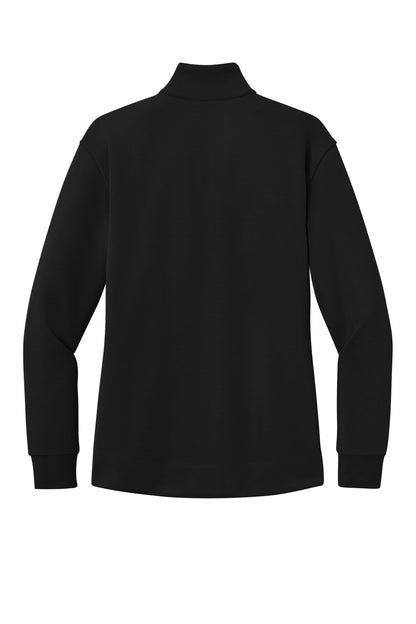 Custom Embroidered Port Authority Sweatshirts in Deep Black