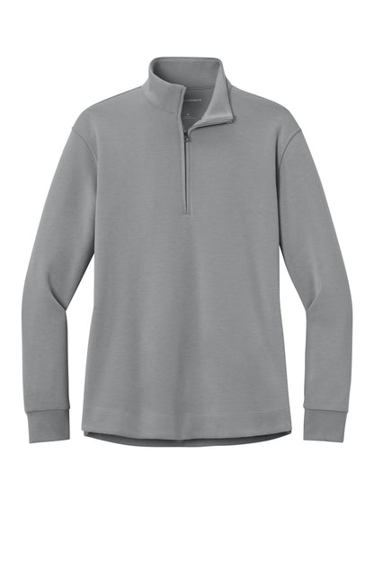 Custom Embroidered Port Authority Sweatshirts in Gusty Grey