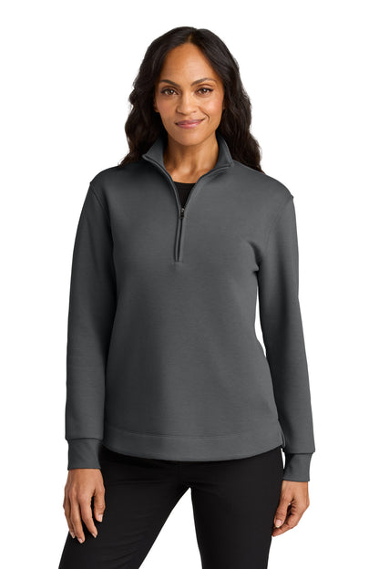 Custom Embroidered Port Authority Sweatshirts in Storm Grey