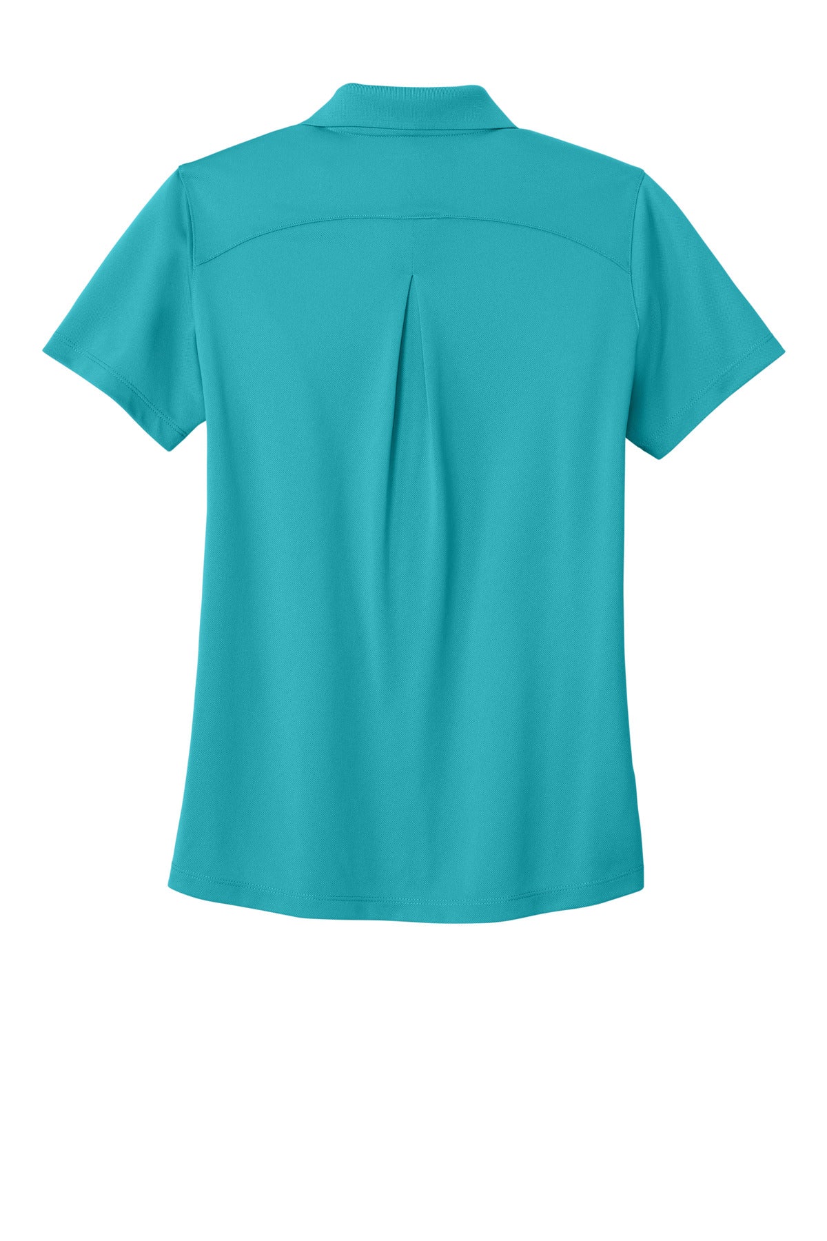 Custom Embroidered Port Authority Polos/Knits in Aquamarine