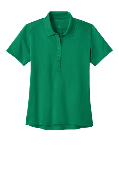 Custom Embroidered Port Authority Polos/Knits in Bright Kelly Green