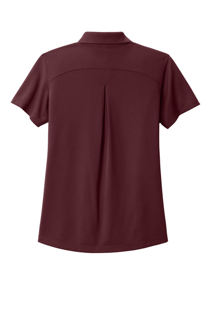 Port Authority Women's Wearever Performance Pique Polo LK240 Burgundy