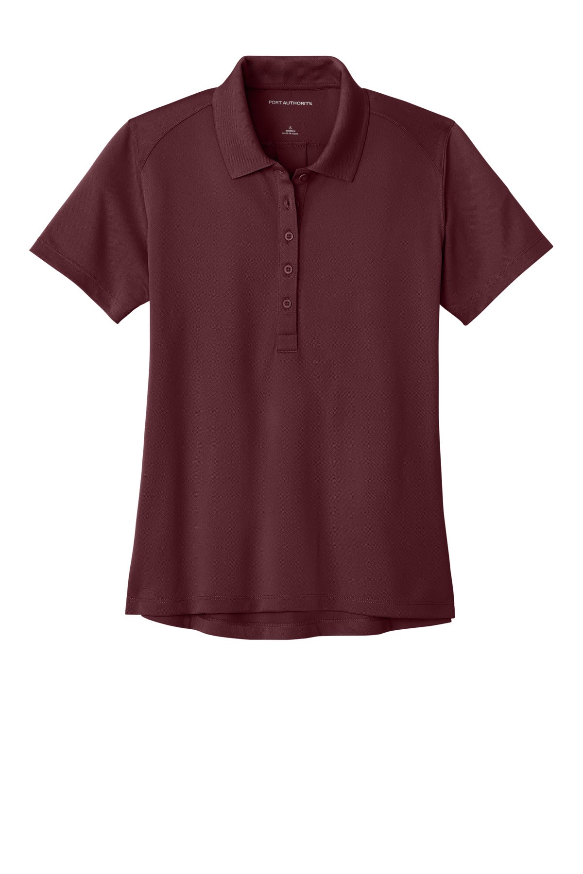 Custom Embroidered Port Authority Polos/Knits in Burgundy