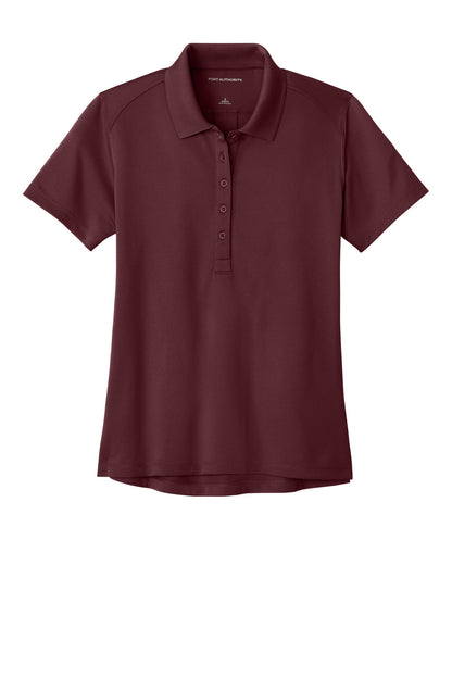 Custom Embroidered Port Authority Polos/Knits in Burgundy