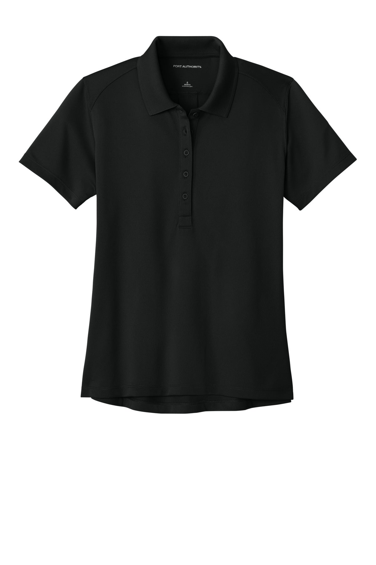 Custom Embroidered Port Authority Polos/Knits in Deep Black