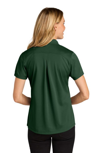 Custom Embroidered Port Authority Women's Wearever Performance Pique Polo LK240,Deep Forest Green