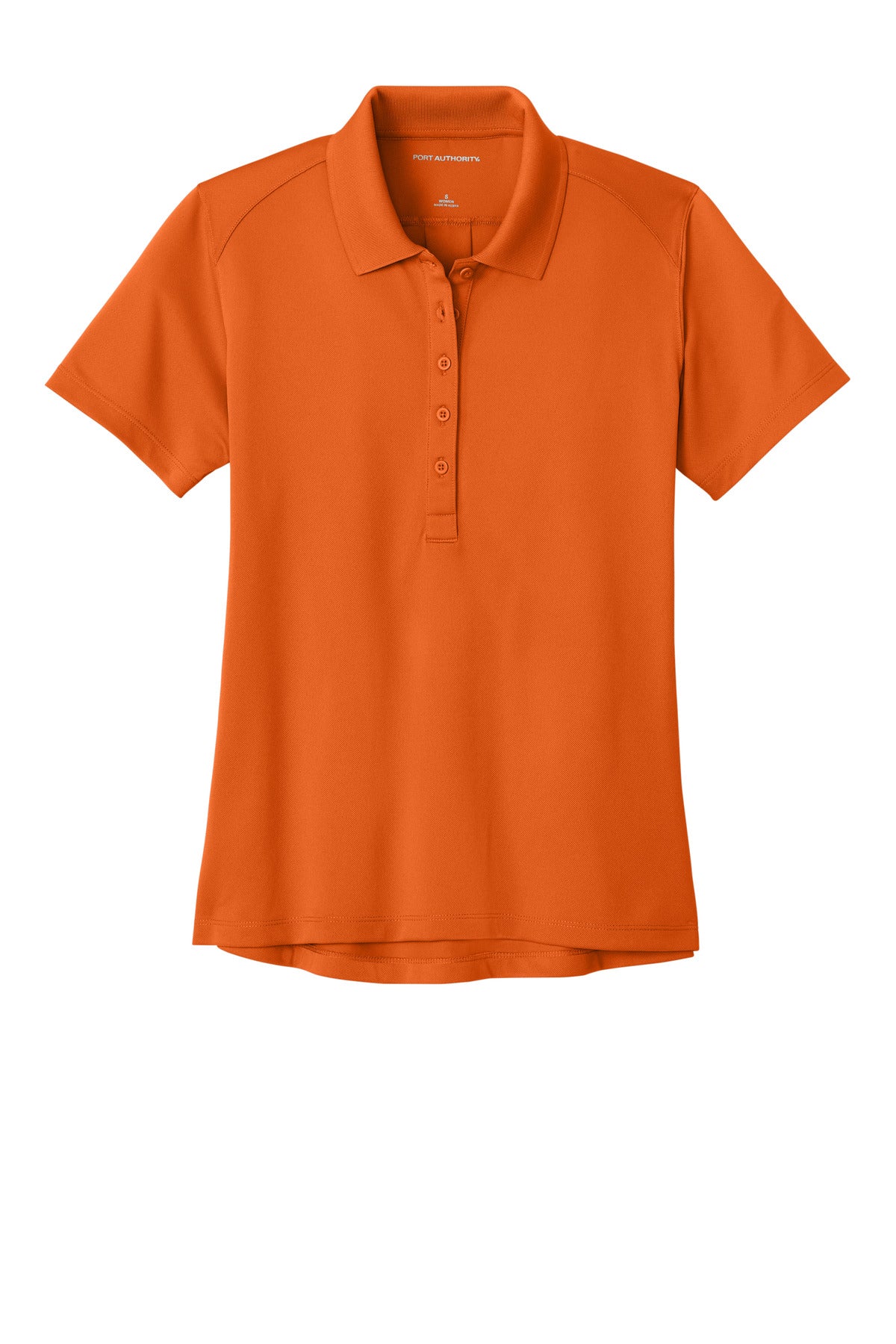 Custom Embroidered Port Authority Polos/Knits in Field Orange