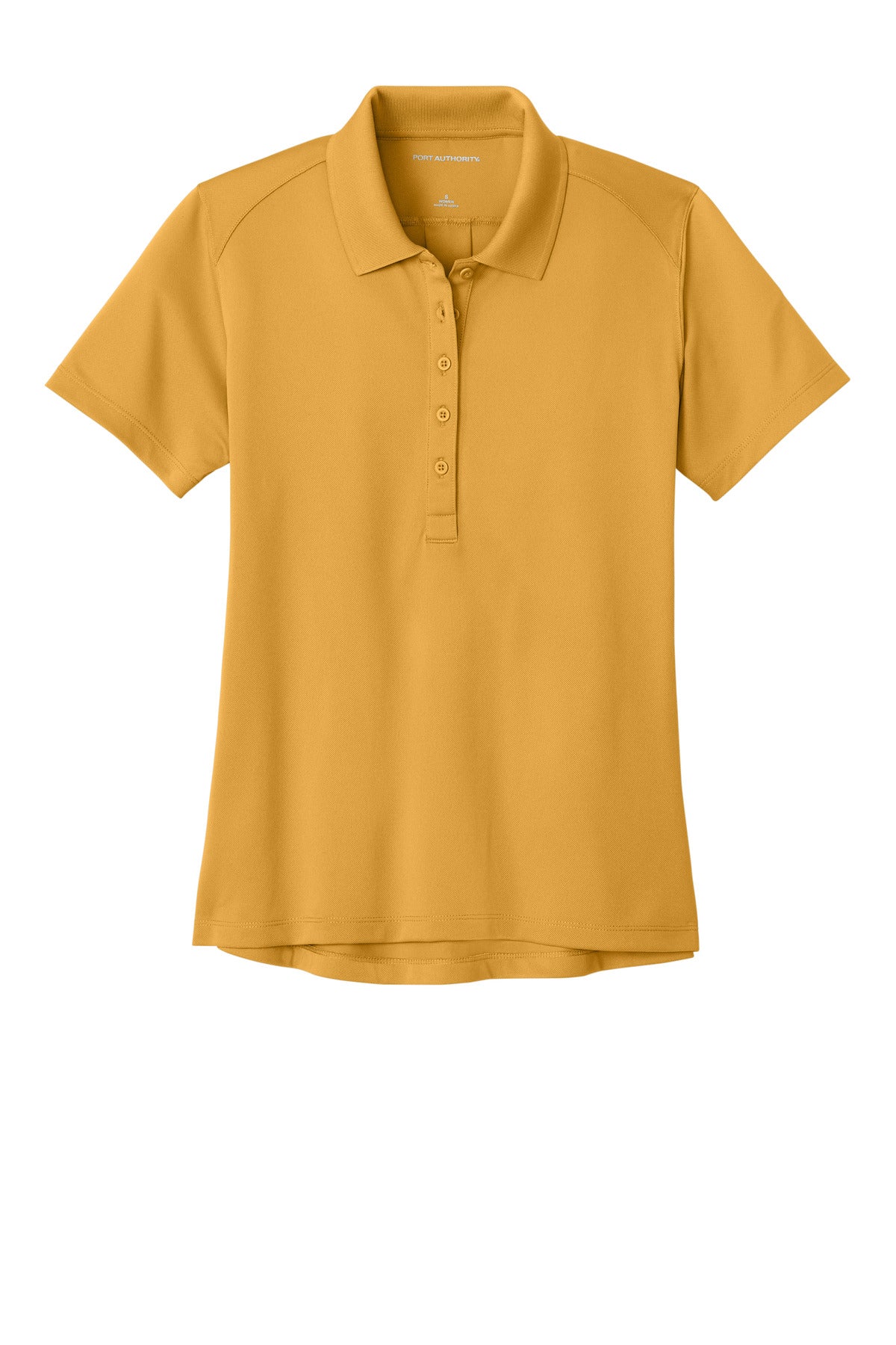 Custom Embroidered Port Authority Polos/Knits in Gold