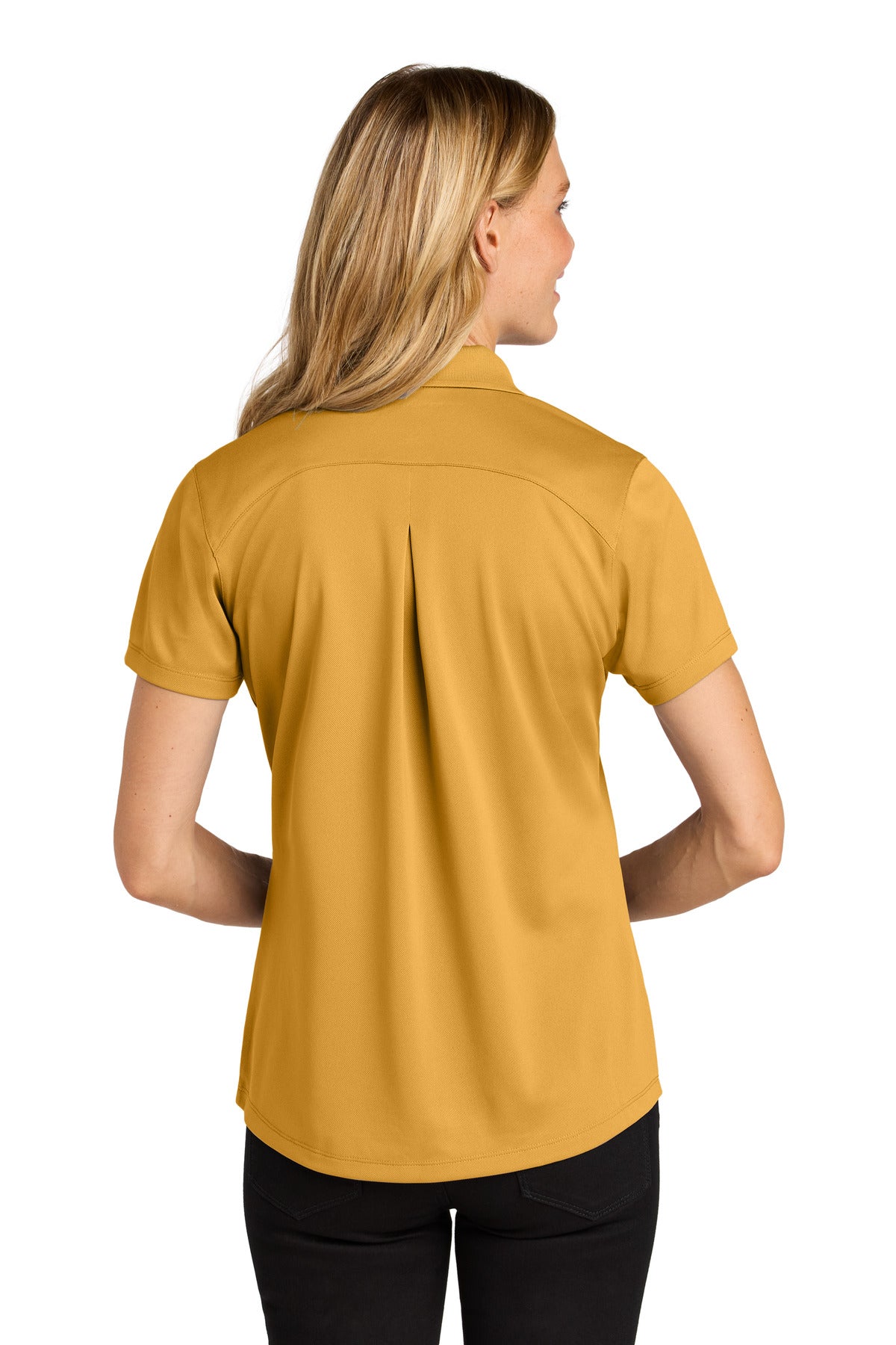 Custom Embroidered Port Authority Polos/Knits in Gold