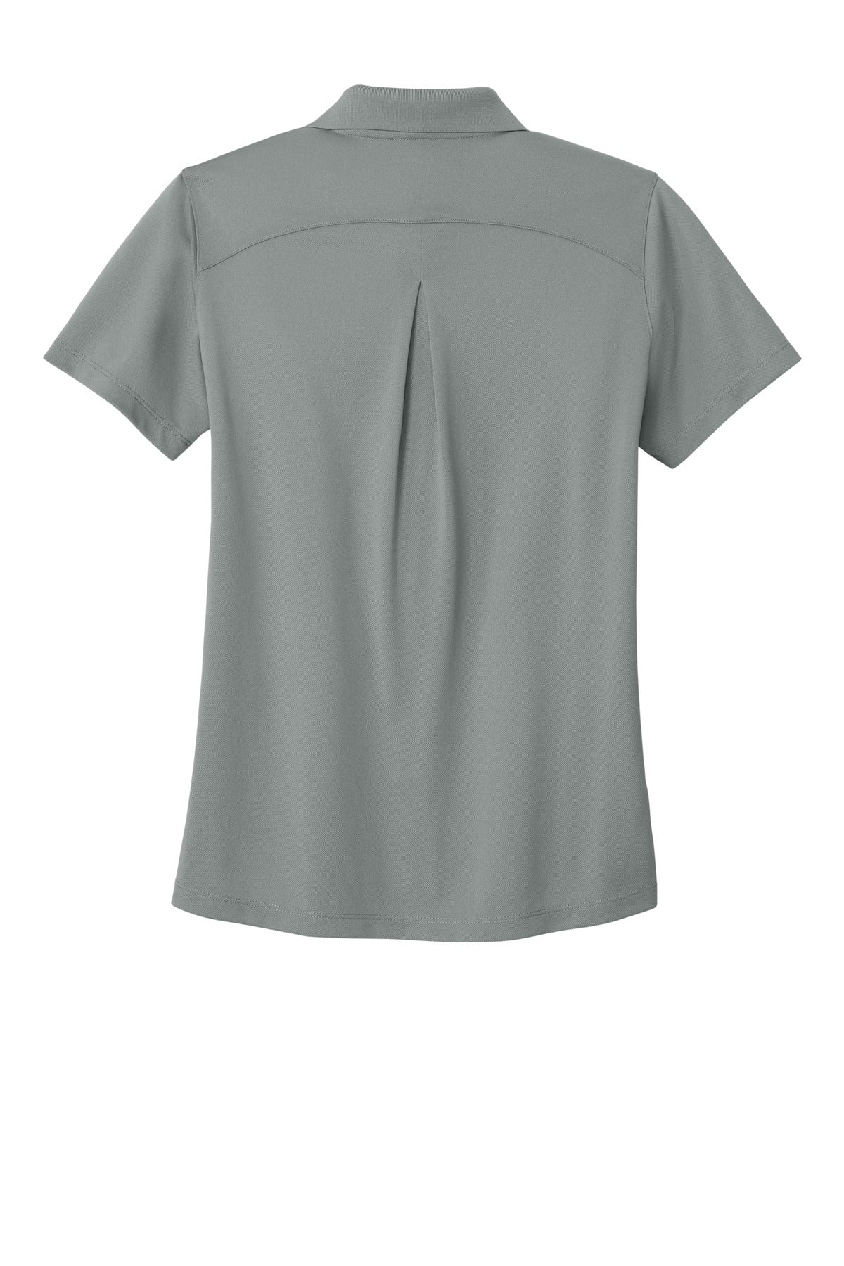 Custom Embroidered Port Authority Polos/Knits in Gusty Grey
