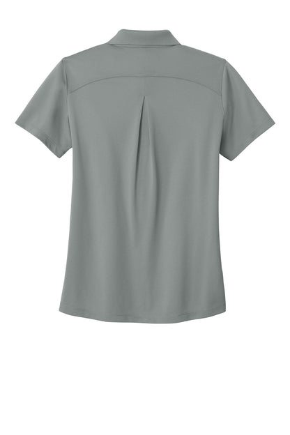 Custom Embroidered Port Authority Polos/Knits in Gusty Grey