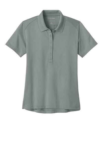 Custom Embroidered Port Authority Polos/Knits in Gusty Grey