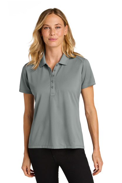 Custom Embroidered Port Authority Polos/Knits in Gusty Grey