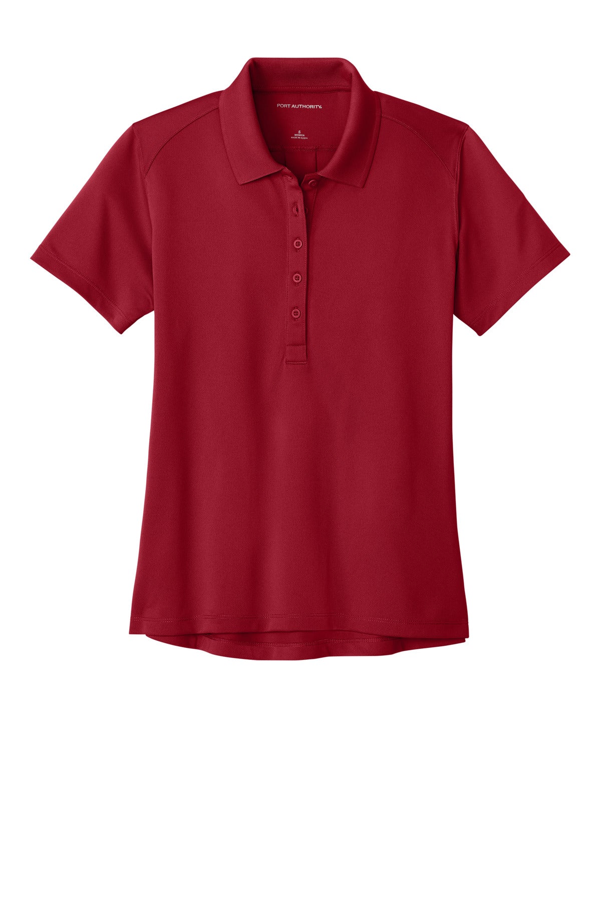 Custom Embroidered Port Authority Polos/Knits in Rich Red