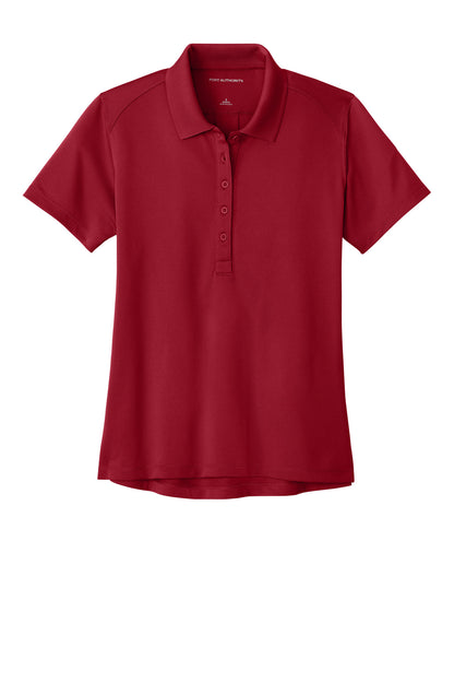 Custom Embroidered Port Authority Polos/Knits in Rich Red