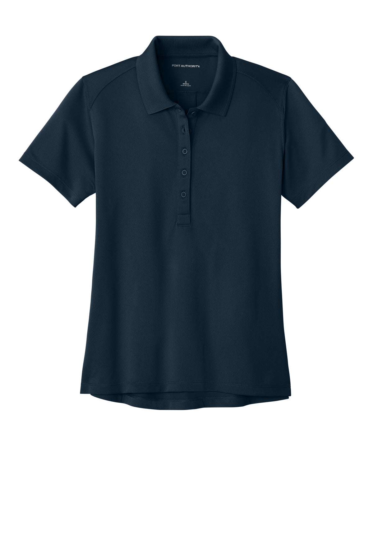 Custom Embroidered Port Authority Polos/Knits in River Blue Navy