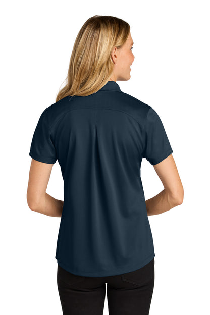 Custom Embroidered Port Authority Women's Wearever Performance Pique Polo LK240,River Blue Navy