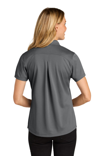 Custom Embroidered Port Authority Women's Wearever Performance Pique Polo LK240,Storm Grey