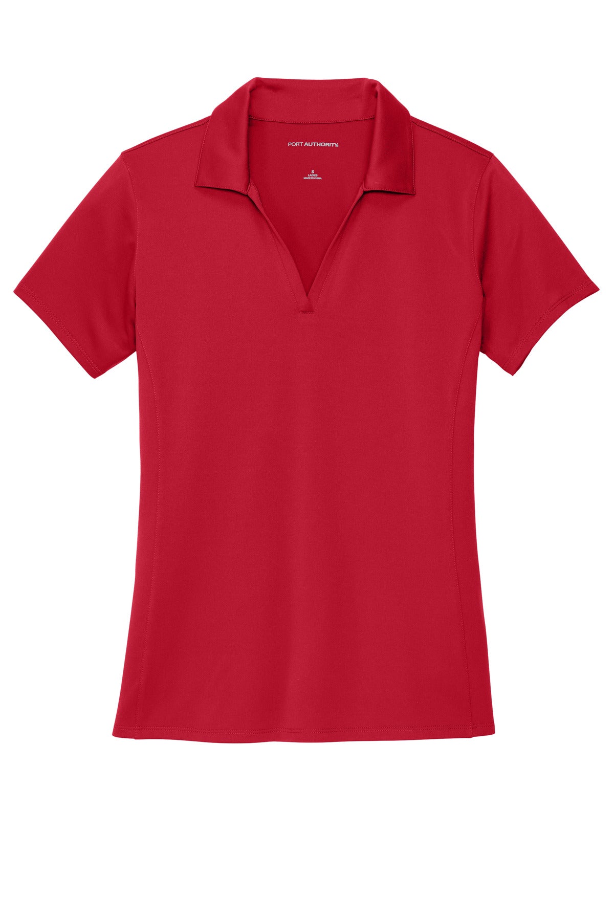 Custom Embroidered Port Authority Polos/Knits in Engine Red