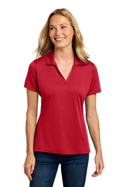 Custom Embroidered Port Authority Polos/Knits in Engine Red