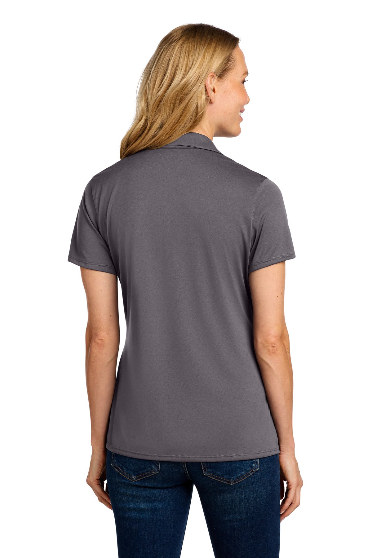 Custom Embroidered Port Authority Polos/Knits in Graphite