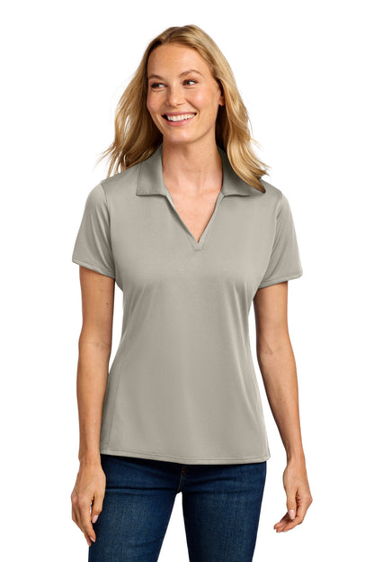 Custom Embroidered Port Authority Polos/Knits in Silver