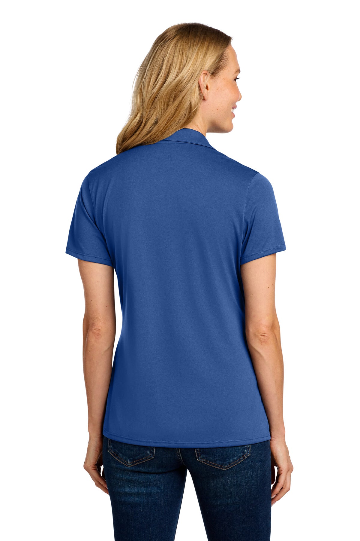 Custom Embroidered Port Authority Polos/Knits in True Blue