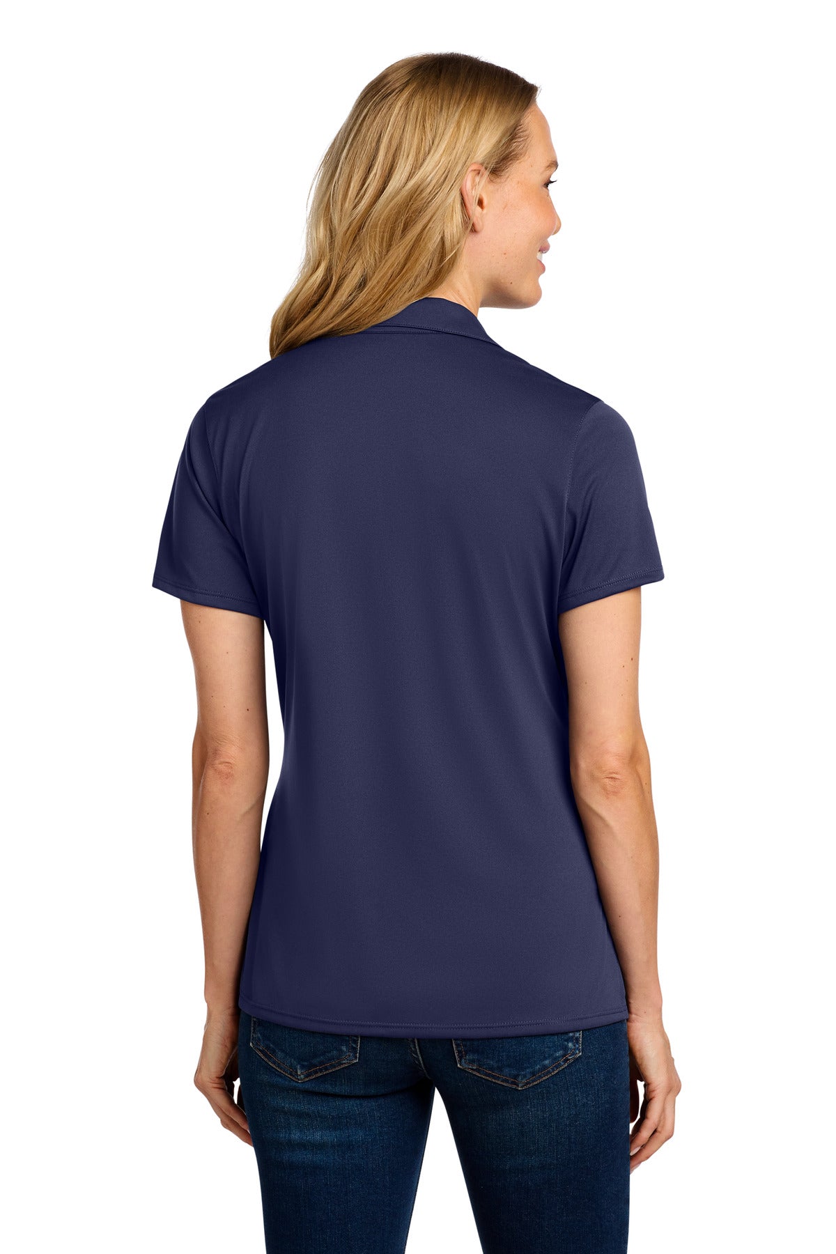 Custom Embroidered Port Authority Polos/Knits in True Navy