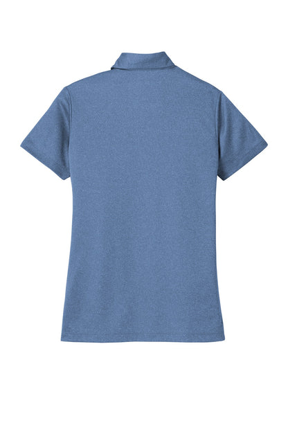 Port Authority  Women's Heathered Silk Touch  Performance Polo. LK542