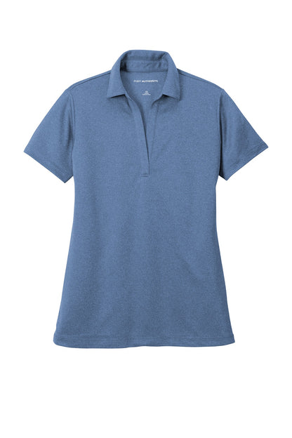 Port Authority  Women's Heathered Silk Touch  Performance Polo. LK542