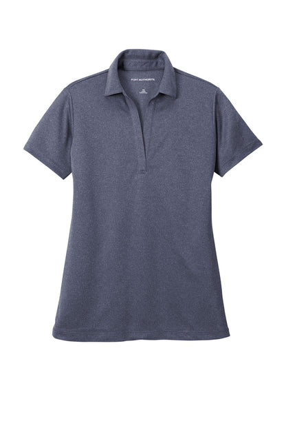 Port Authority  Women's Heathered Silk Touch  Performance Polo. LK542