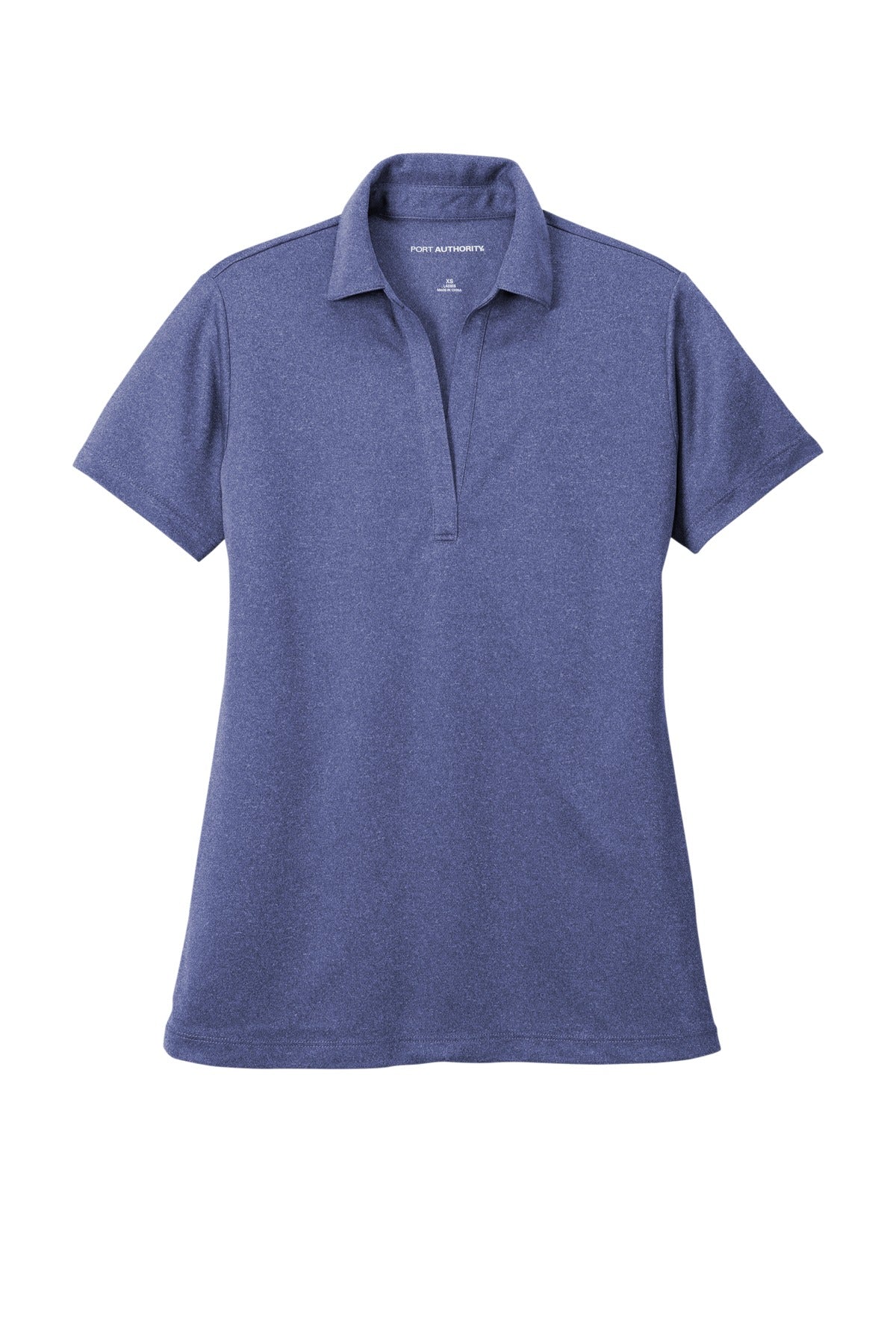Port Authority  Women's Heathered Silk Touch  Performance Polo. LK542