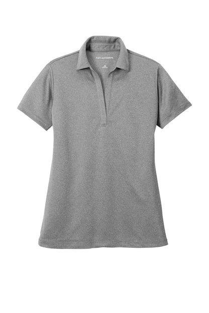 Port Authority  Women's Heathered Silk Touch  Performance Polo. LK542