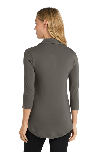 Custom Embroidered Port Authority  Women's Luxe Knit Tunic. LK5601,Sterling Grey